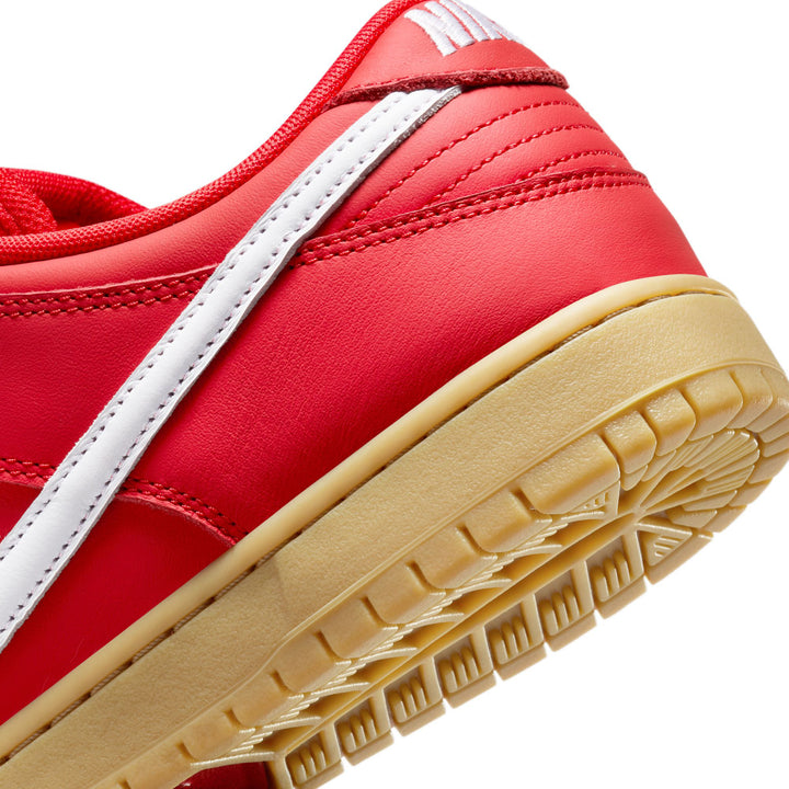 NIke Sb Dunk Low Pro Orange Label - University Red / White / Gum