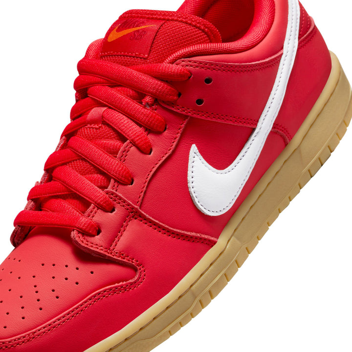 NIke Sb Dunk Low Pro Orange Label - University Red / White / Gum