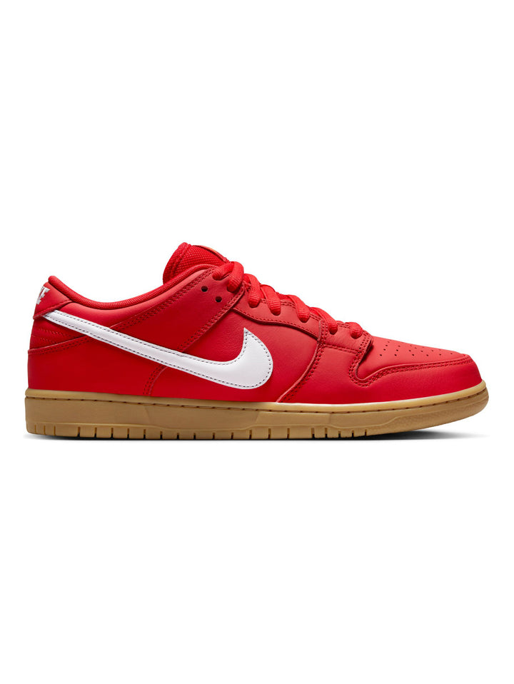 NIke Sb Dunk Low Pro Orange Label - University Red / White / Gum