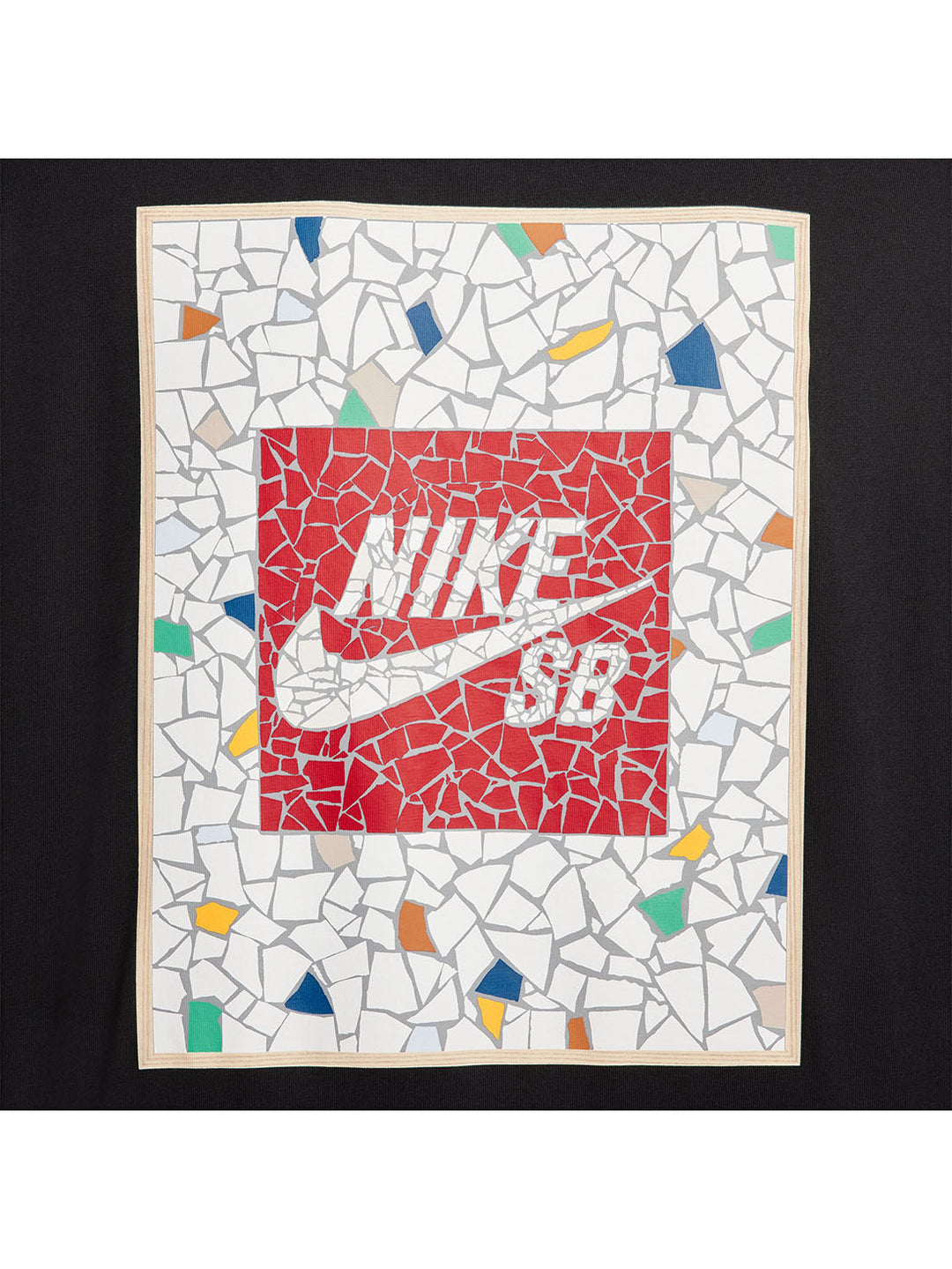 Nike SB Mosaic Tee - Black