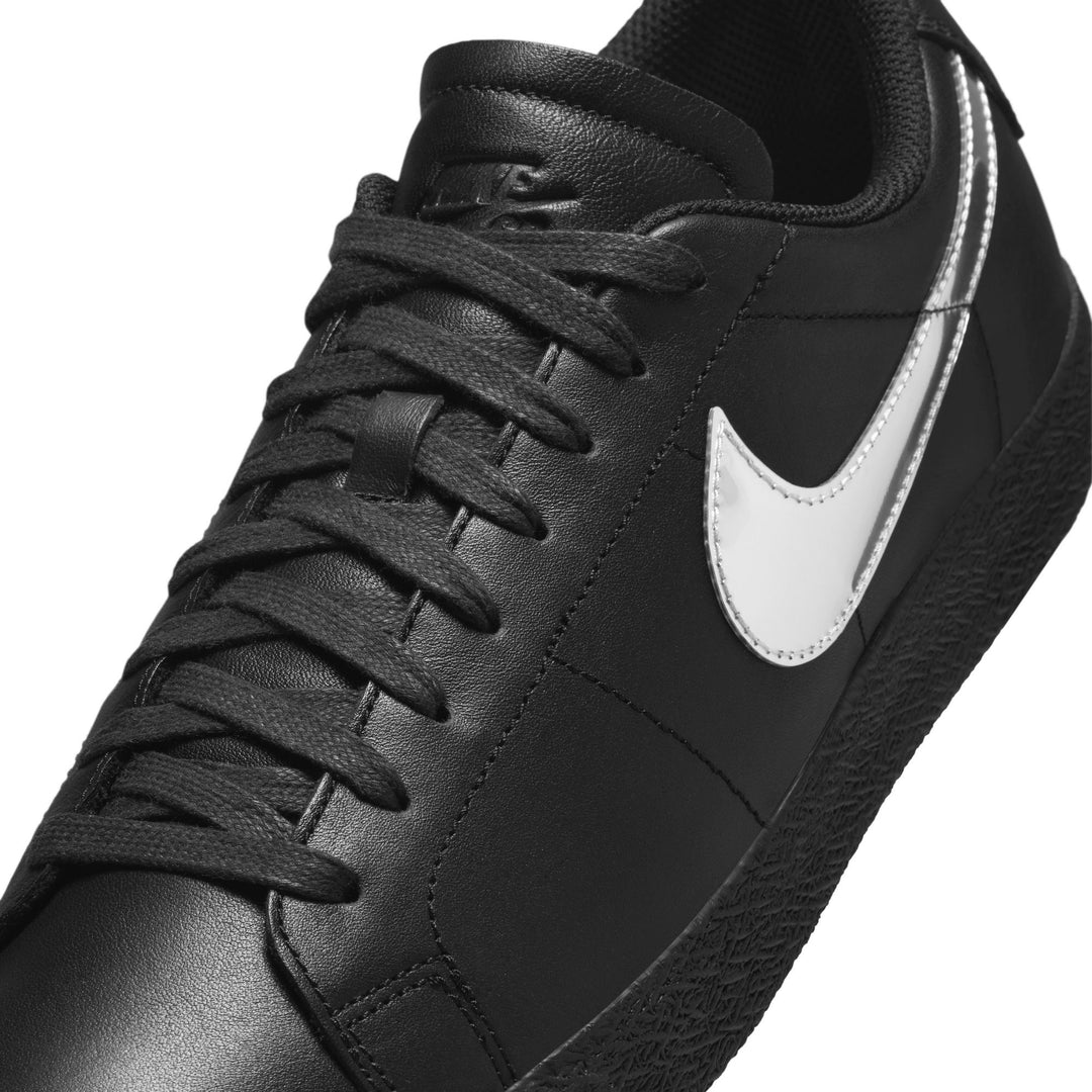 Nike SB Blazer Low Qs x Dancer - Black / Metallic Silver