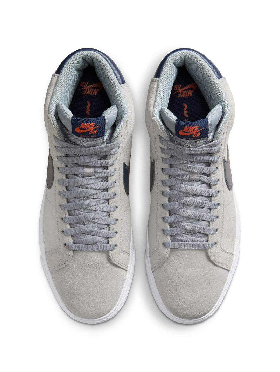 Nike SB Blazer Mid - Wolf Grey / Midnight Navy