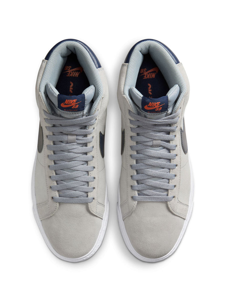 Nike SB Blazer Mid - Wolf Grey / Midnight Navy