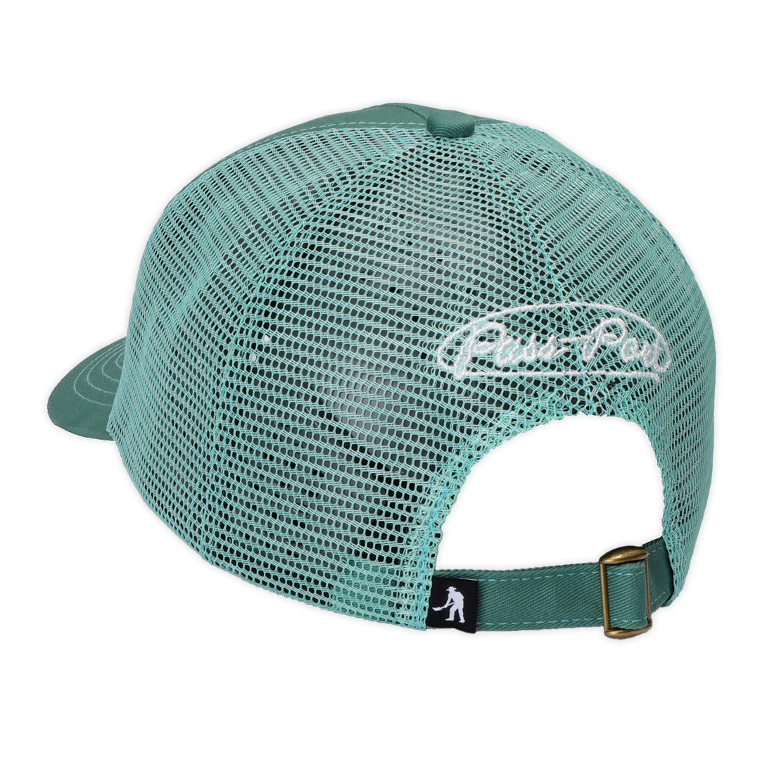 Passport Over It Packers Trucker - Forest Green