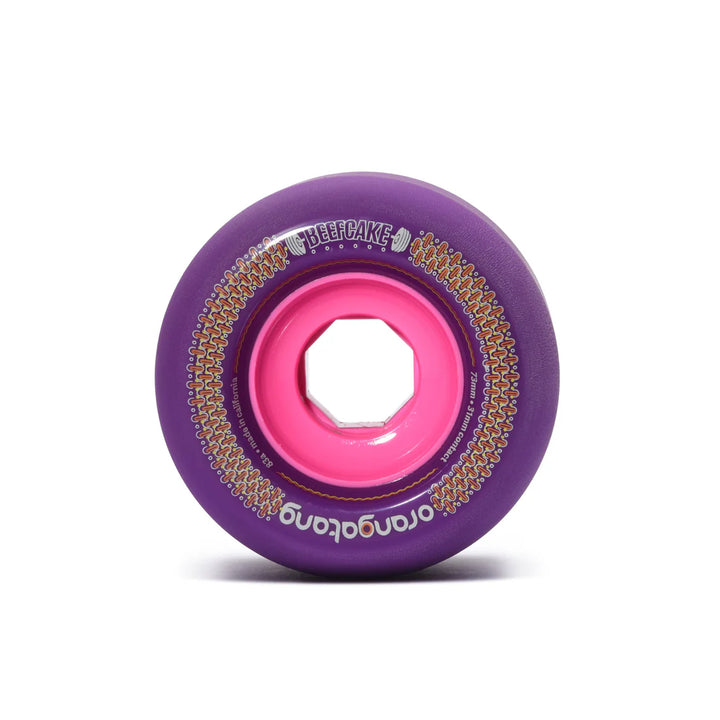 Orangatang Beefcake 83a Purple - 73mm
