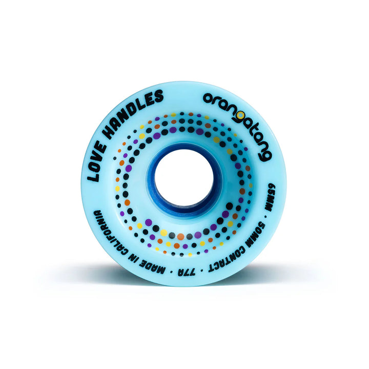 Orangatang Love Handles 77a Blue - 65mm