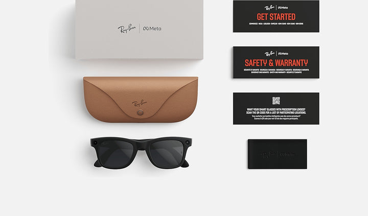 Ray-Ban Meta Wayfarer Gen 2 - Matte Black / Grey Transition