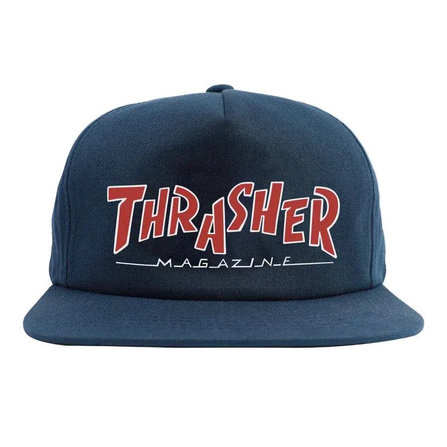 Thrasher Parra Mag Snapback - Navy