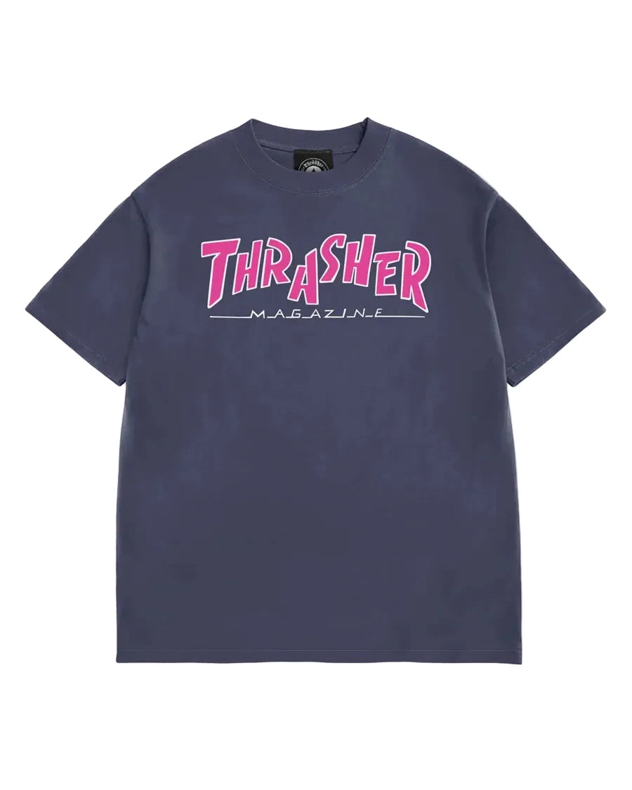 Thrasher Parra Mag Boxy T-Shirt - Navy