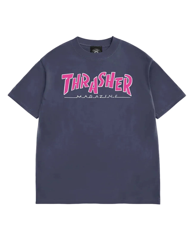 Thrasher Parra Mag Boxy T-Shirt - Navy – Civil