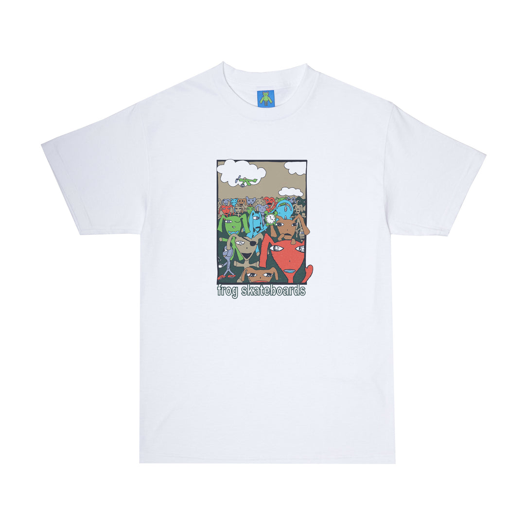 Frog Party Monster T-Shirt - White