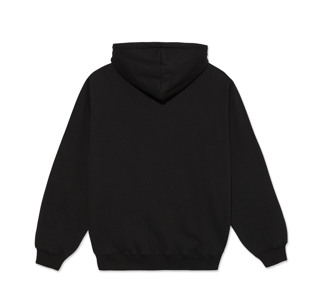 Polar Dave Hoodie Metal Logo - Black