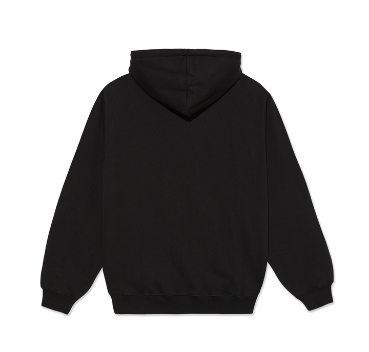 Polar Dave Hoodie Metal Logo - Black