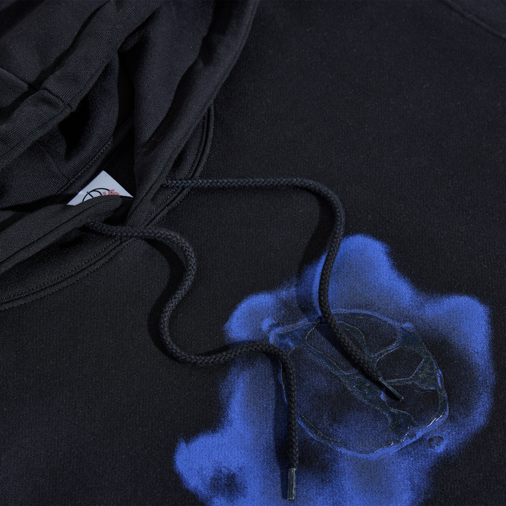 Polar Dave Hoodie Metal Logo - Black