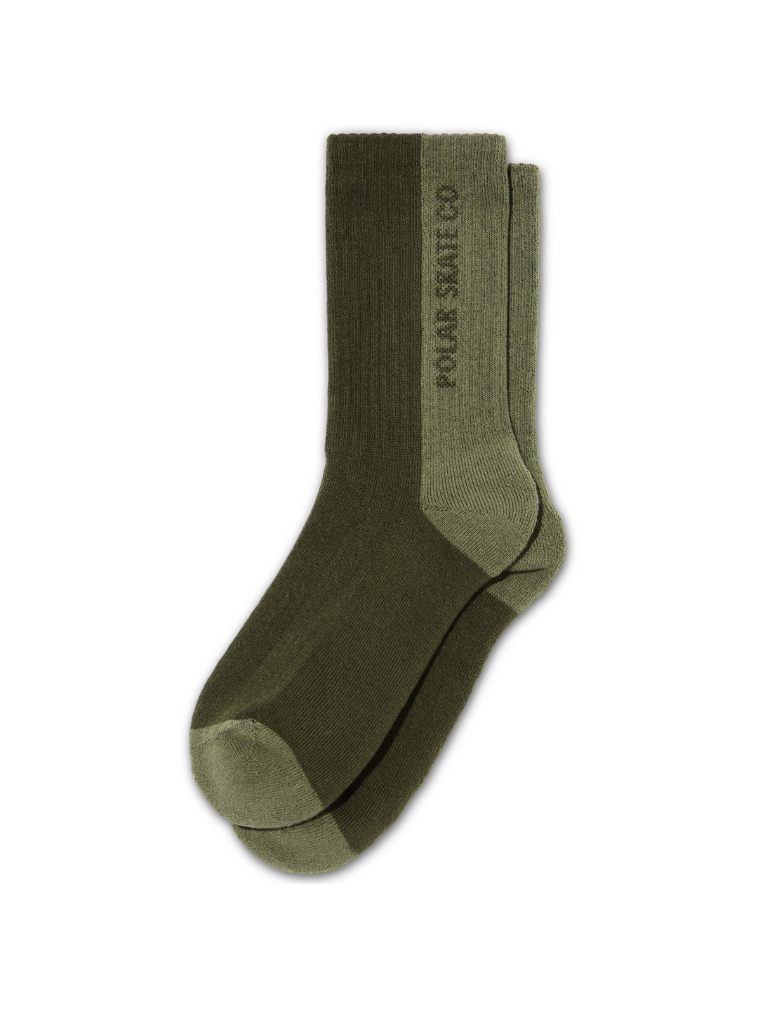Polar Rib Socks 50/50 - Uniform Green
