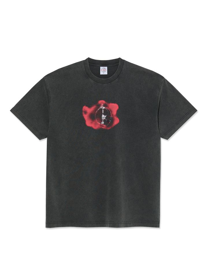 Polar Metal Logo Tee - Silver / Black