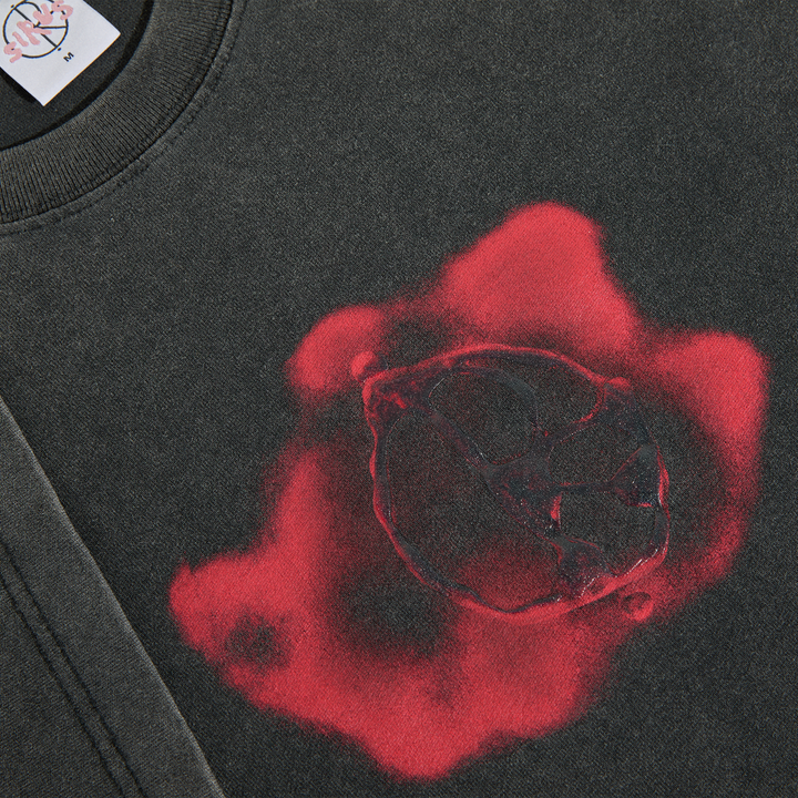 Polar Metal Logo Tee - Silver / Black