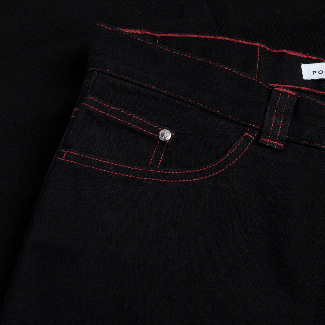 Polar 93 Pants Apocalypse Nun - Black / Red