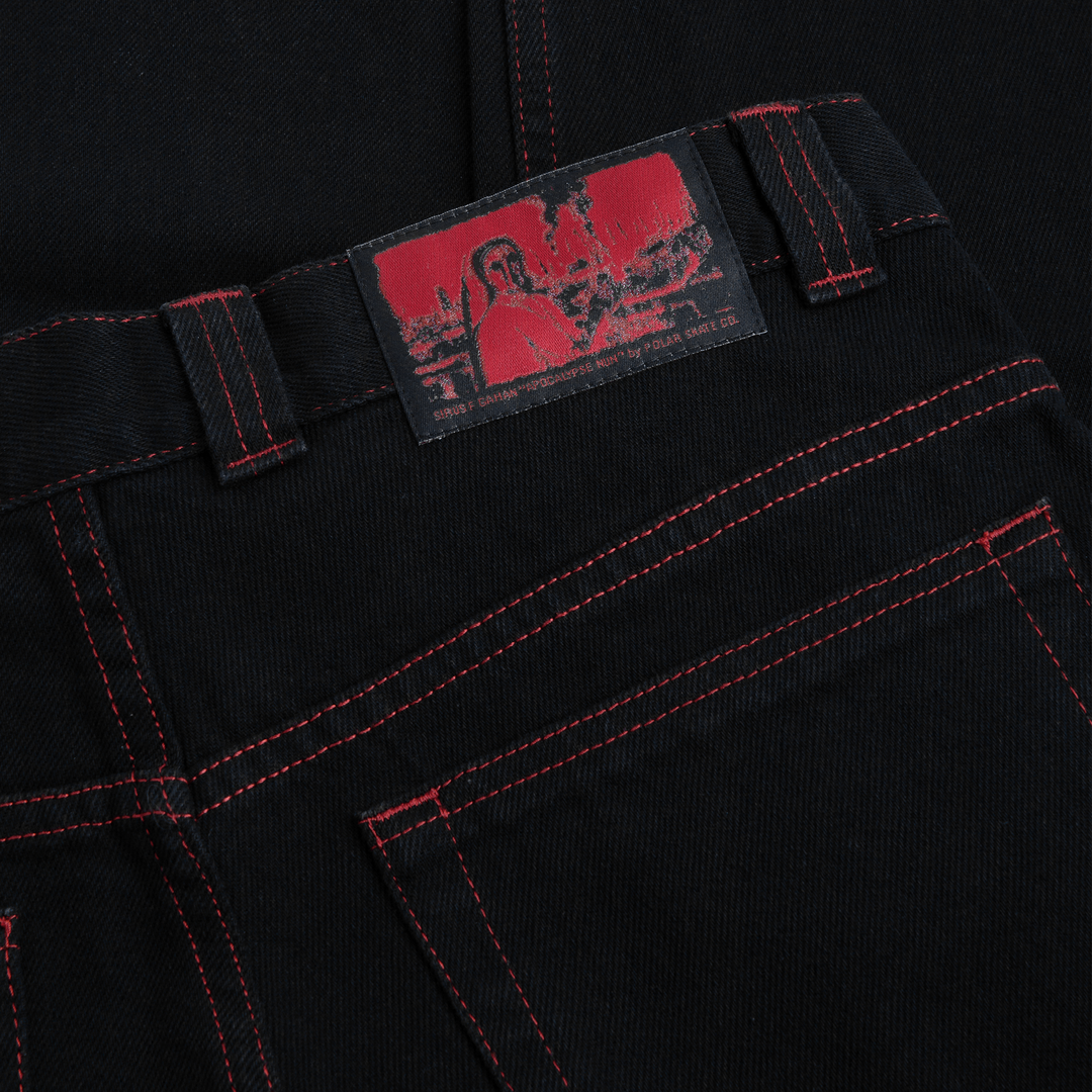 Polar 93 Pants Apocalypse Nun - Black / Red