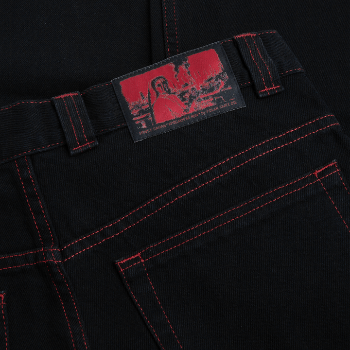 Polar 93 Pants Apocalypse Nun - Black / Red