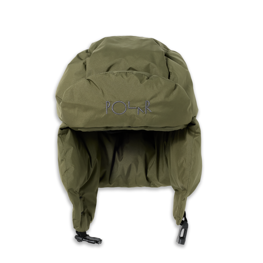 Polar Ailu Puffer Hat - Army Green