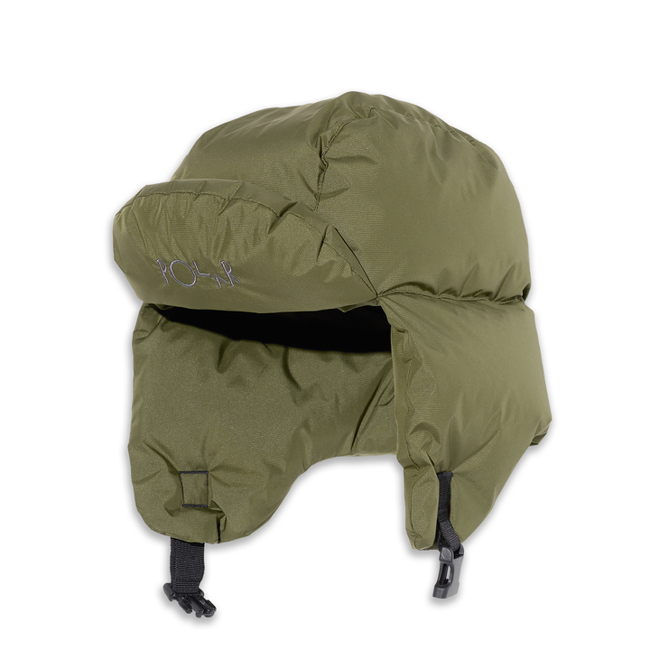 Polar Ailu Puffer Hat - Army Green