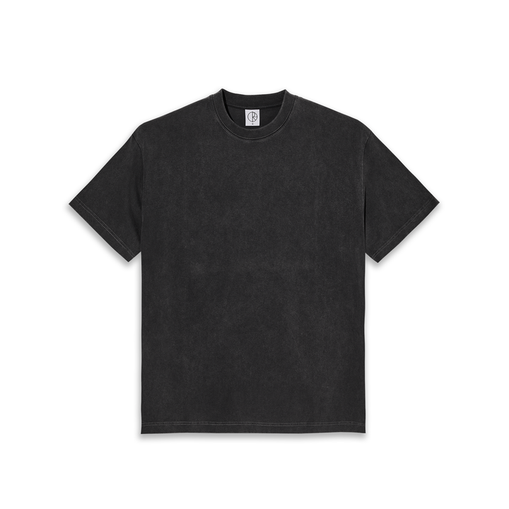 Polar Contrast Tee Stroke Logo - Silver Black / Black