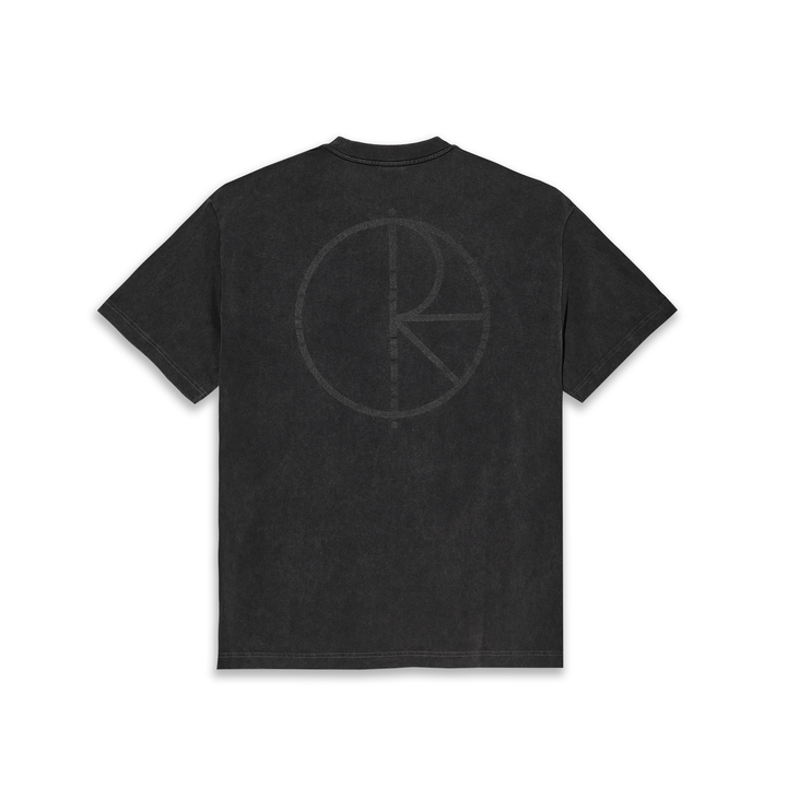 Polar Contrast Tee Stroke Logo - Silver Black / Black