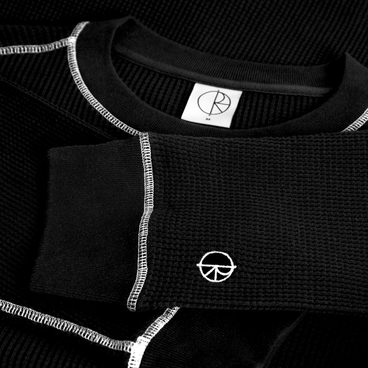 Polar Dylan LS Tee - Black / White
