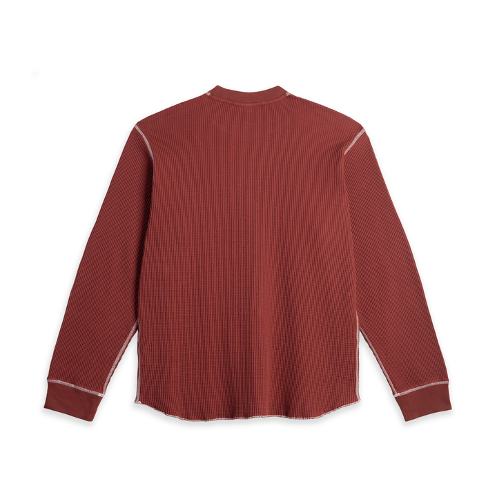Polar Dylan LS Tee - Wine / White