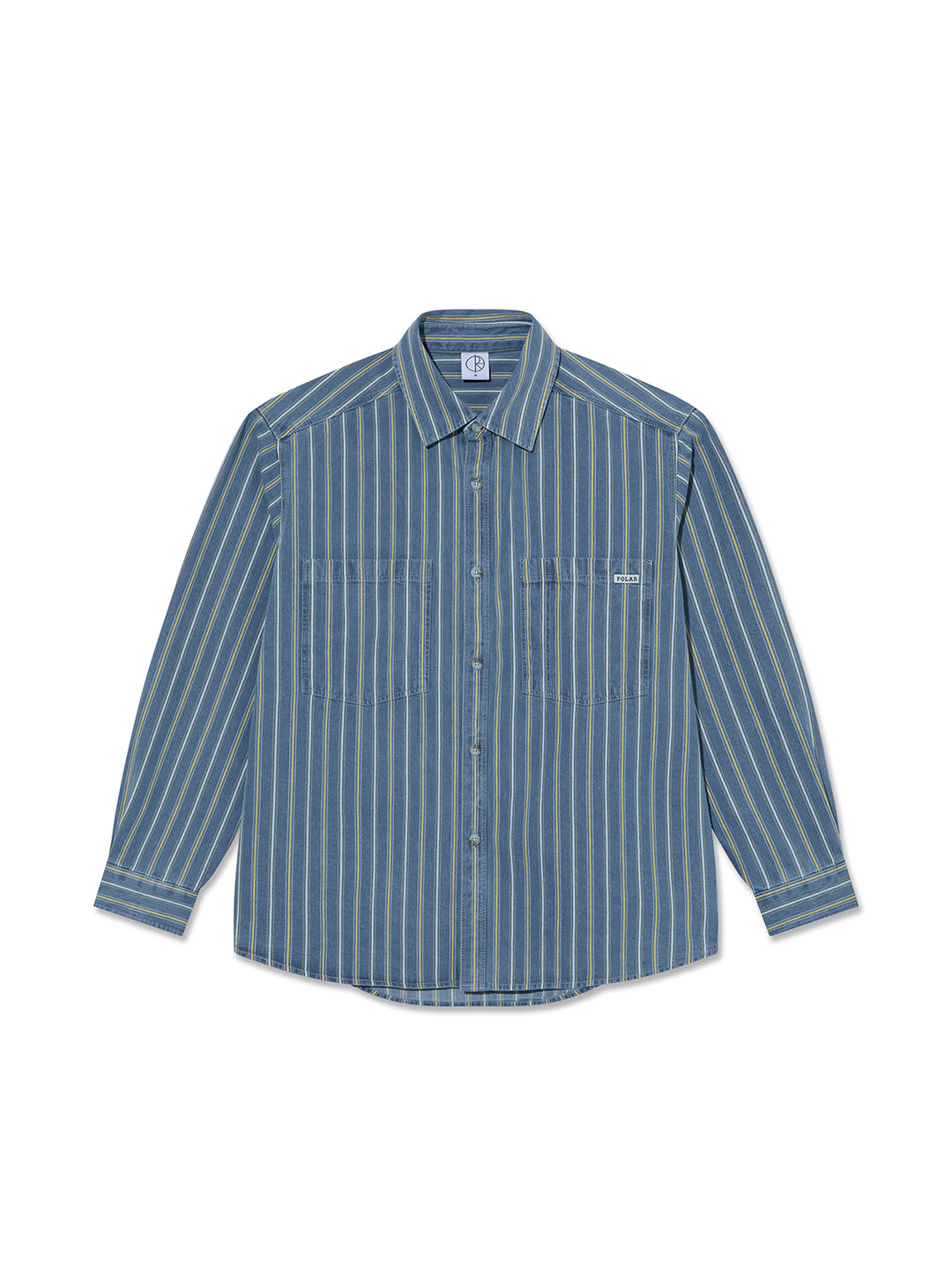 Polar Mike Denim Shirt - Blue / Yellow