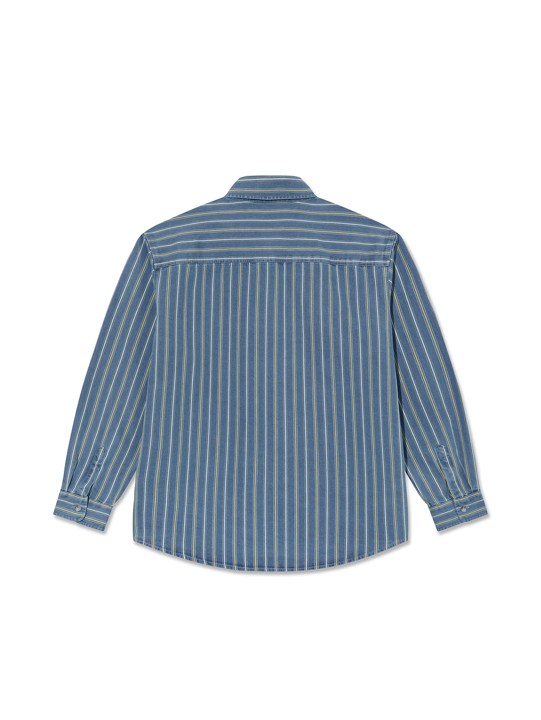 Polar Mike Denim Shirt - Blue / Yellow