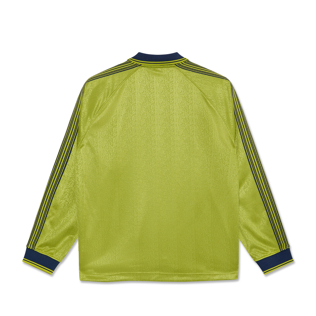 Polar Davie LS Shirt - Peridot / Dark Blue