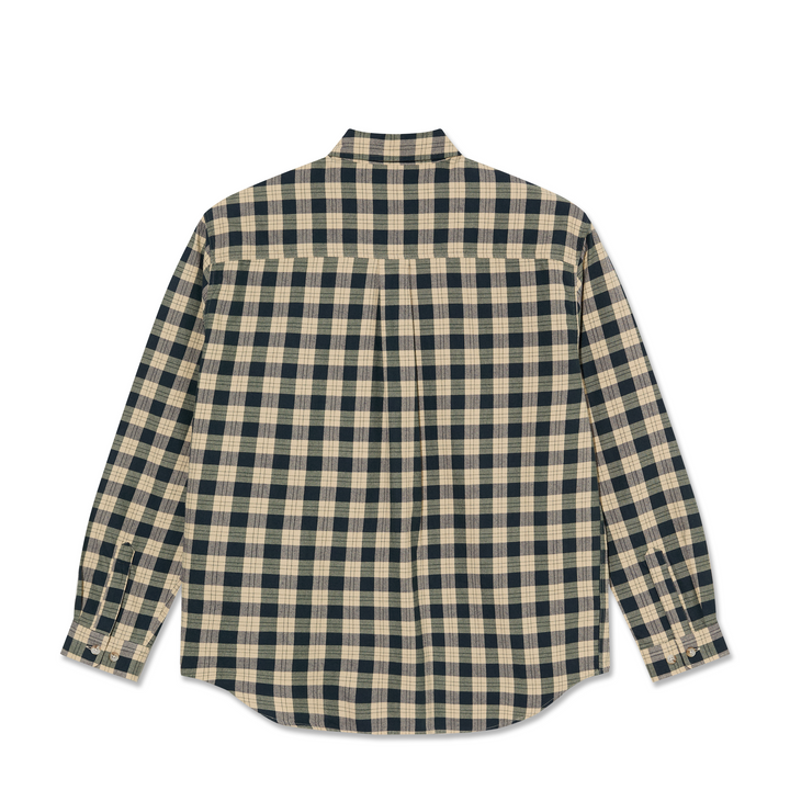 Polar Mitchell LS Shirt - Teal / Butter
