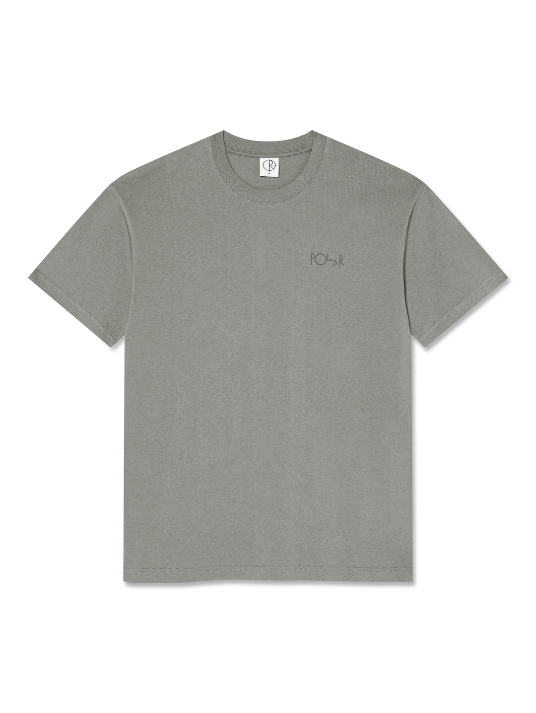 Polar Stroke Logo Contrast Tee - Grey