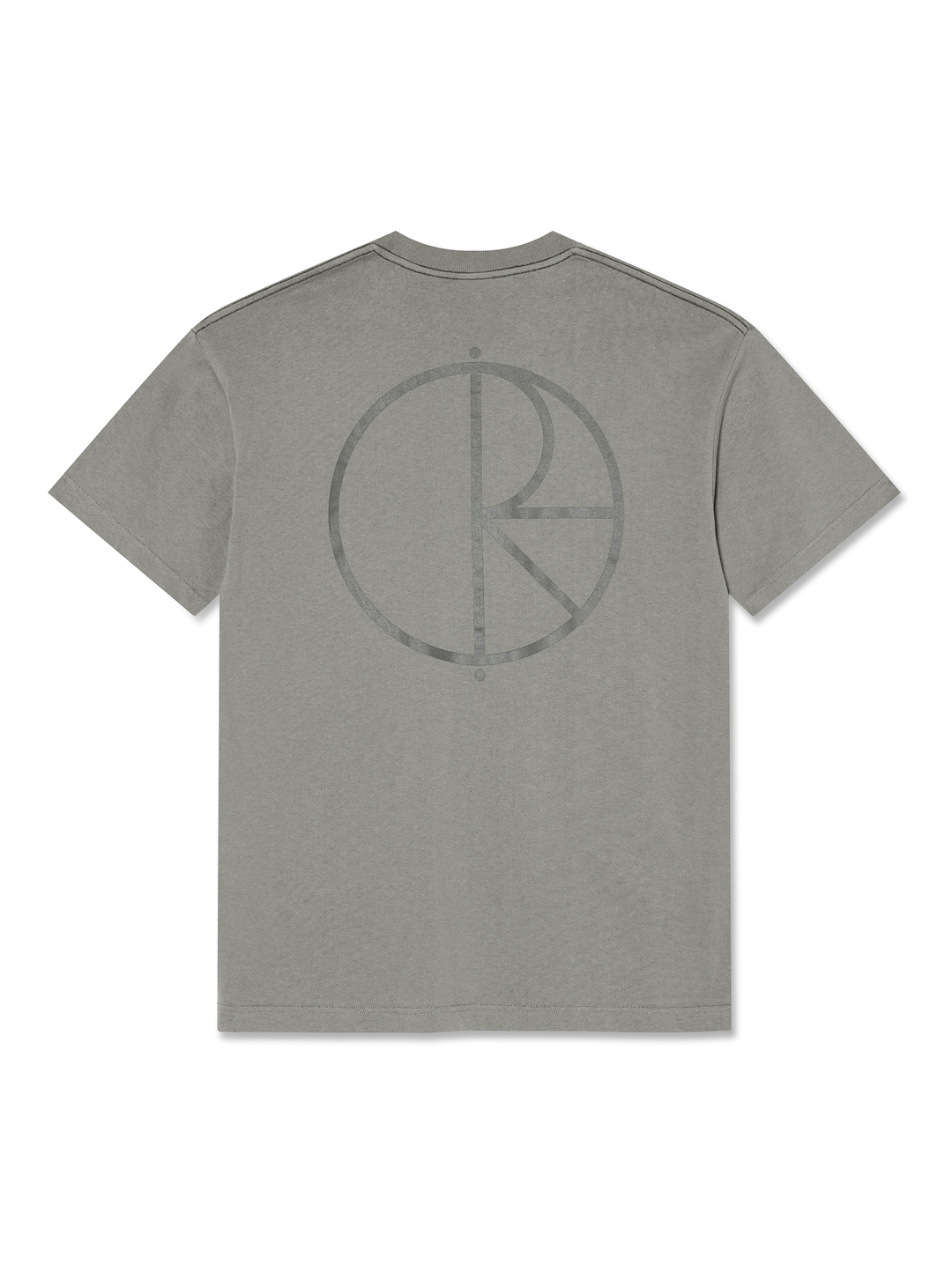 Polar Stroke Logo Contrast Tee - Grey