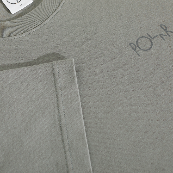 Polar Stroke Logo Contrast Tee - Grey