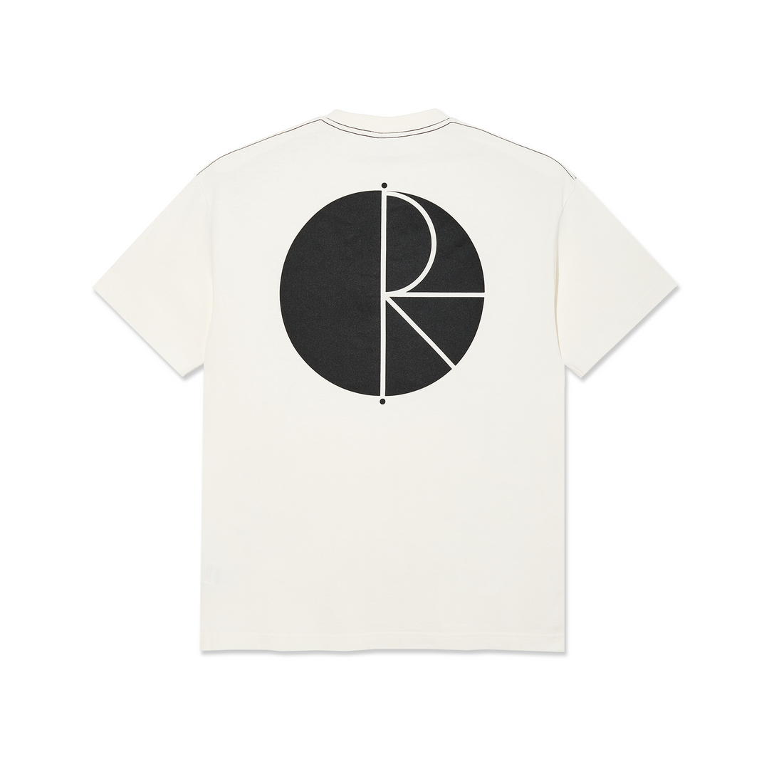 Polar Contrast Tee Fill Logo - Ivory / Black