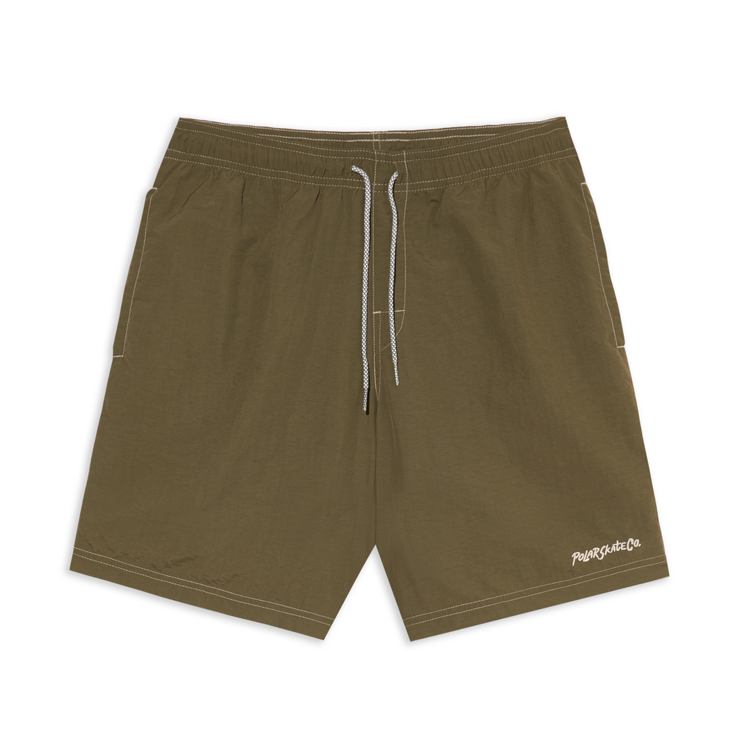Polar Ziggy Swim Shorts - Army Green
