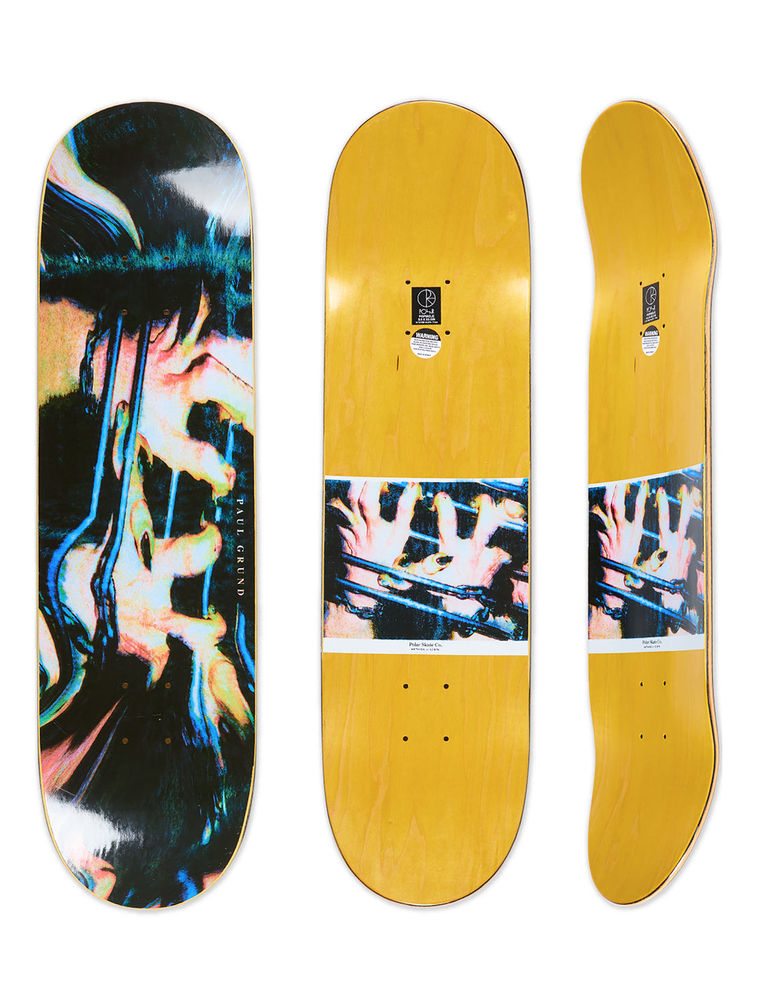 Polar Grund Tweaked Hands Deck - 8.5