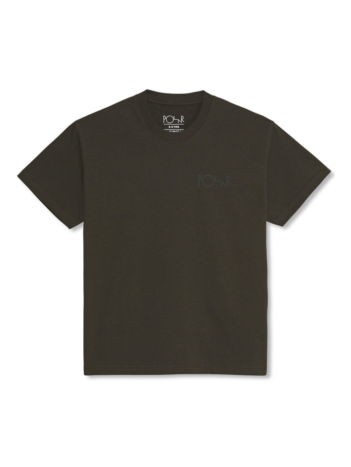 Polar Stroke Logo Tee - Dirty Black