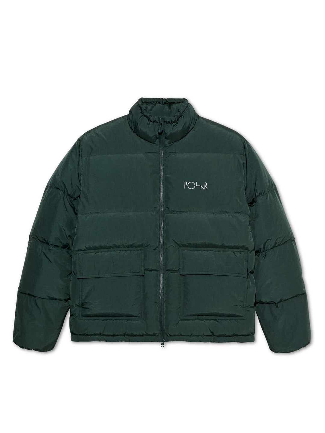 Polar Pocket Puffer Jacket - Dark Teal