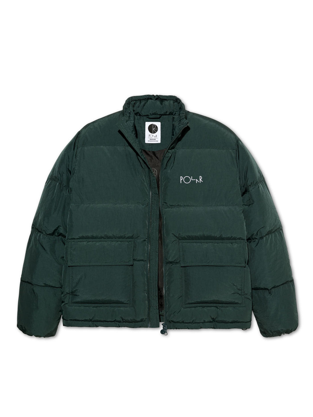 Polar Pocket Puffer Jacket - Dark Teal