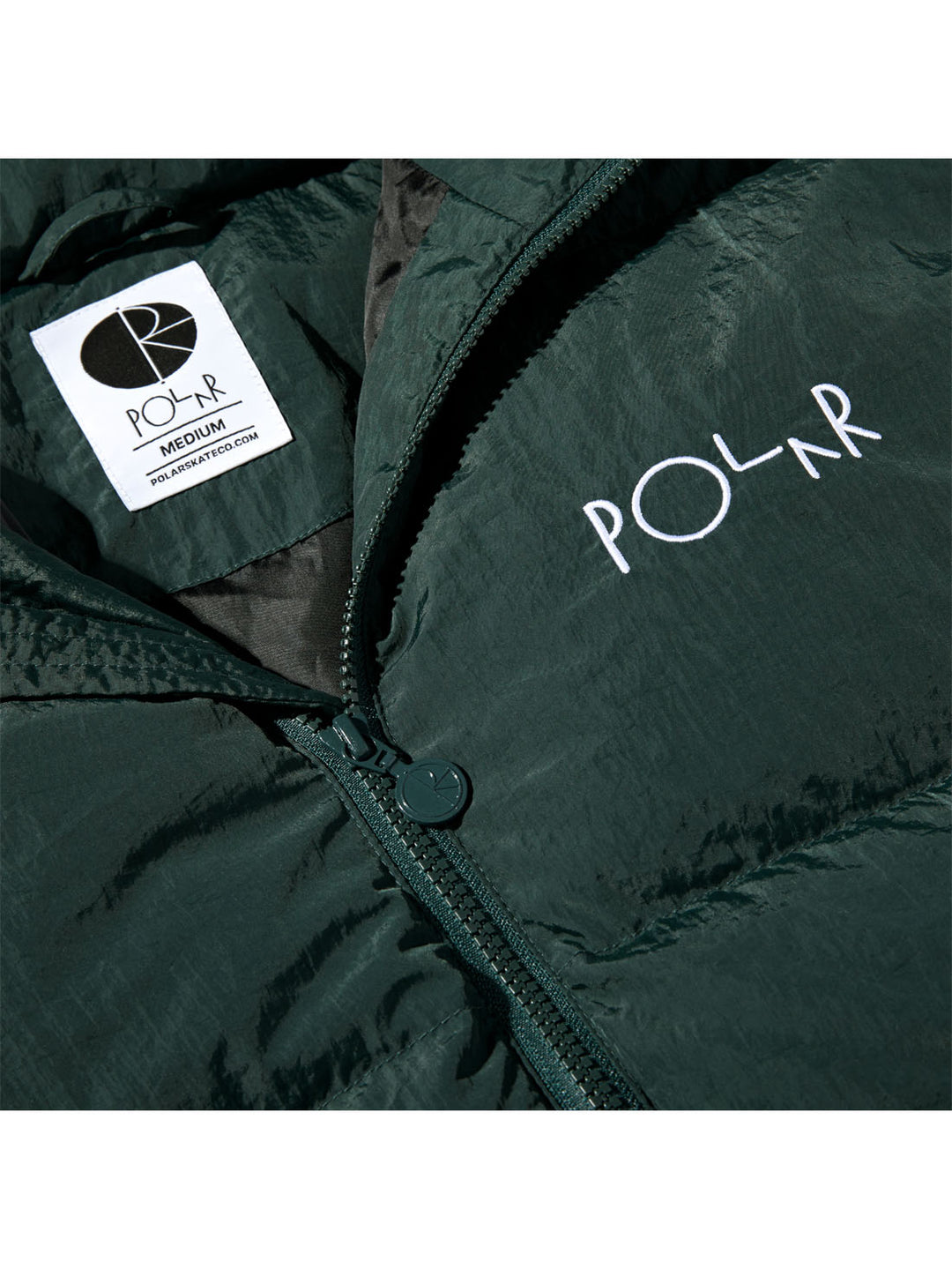 Polar Pocket Puffer Jacket - Dark Teal