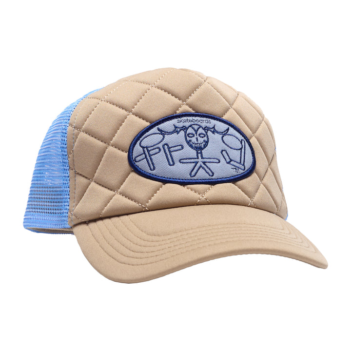Frog Skoom Logo Trucker - Brown / Blue