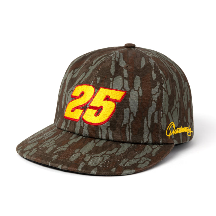Quartersnacks Racer Cap - Bark Camo