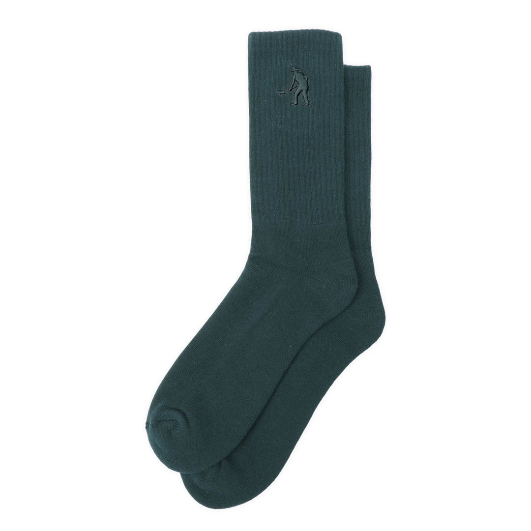Passport Solid Workers Sox - Forest Green