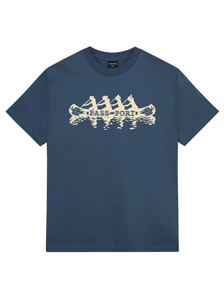 Passport Canoe Tee - Harbour Blue