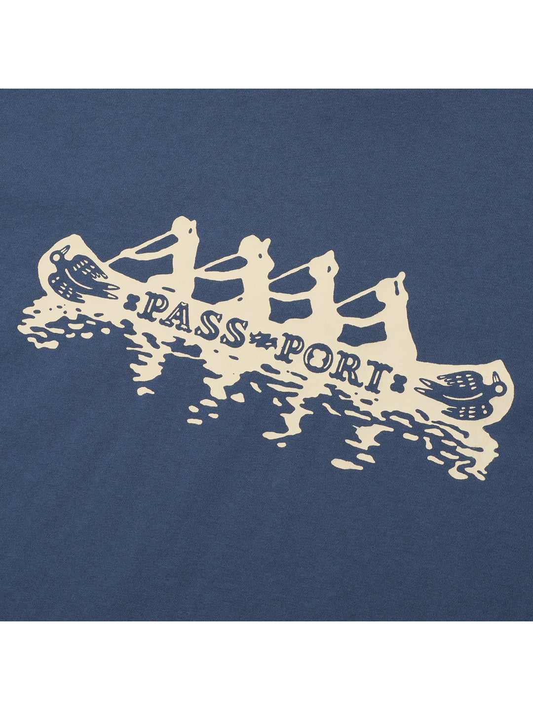 Passport Canoe Tee - Harbour Blue