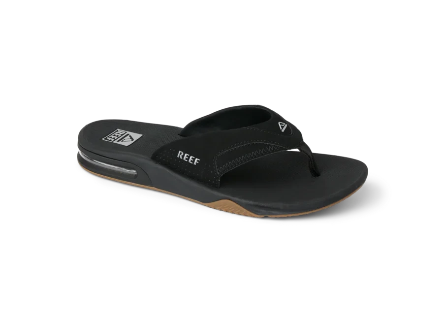 Reef Men's Fanning - Black / Silver